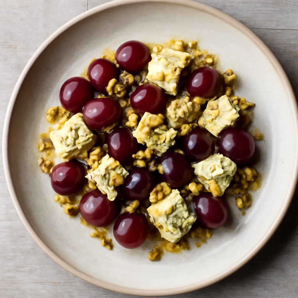 Uva e stilton ai pistacchi