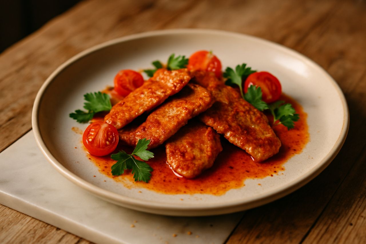 Vitello Saltato alla Paprika