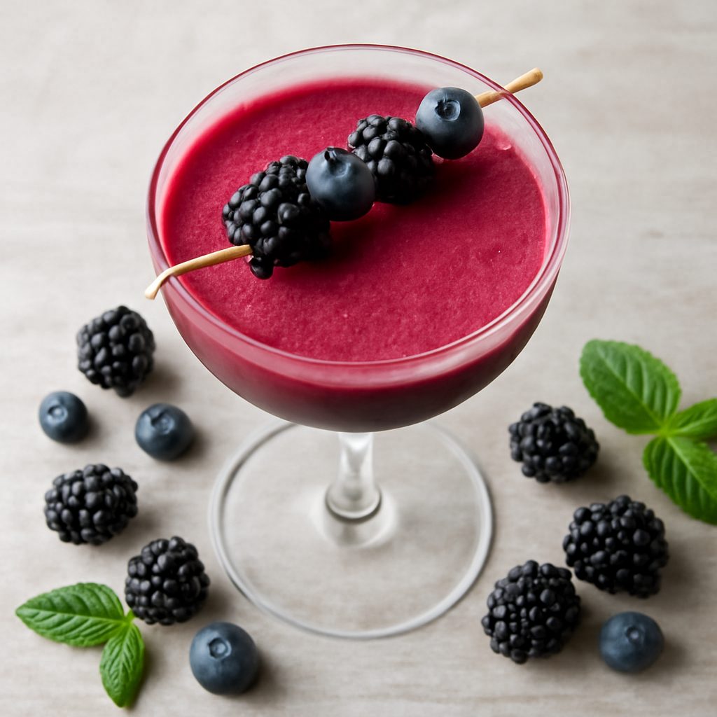 Vodka daiquiri alle more e mirtilli