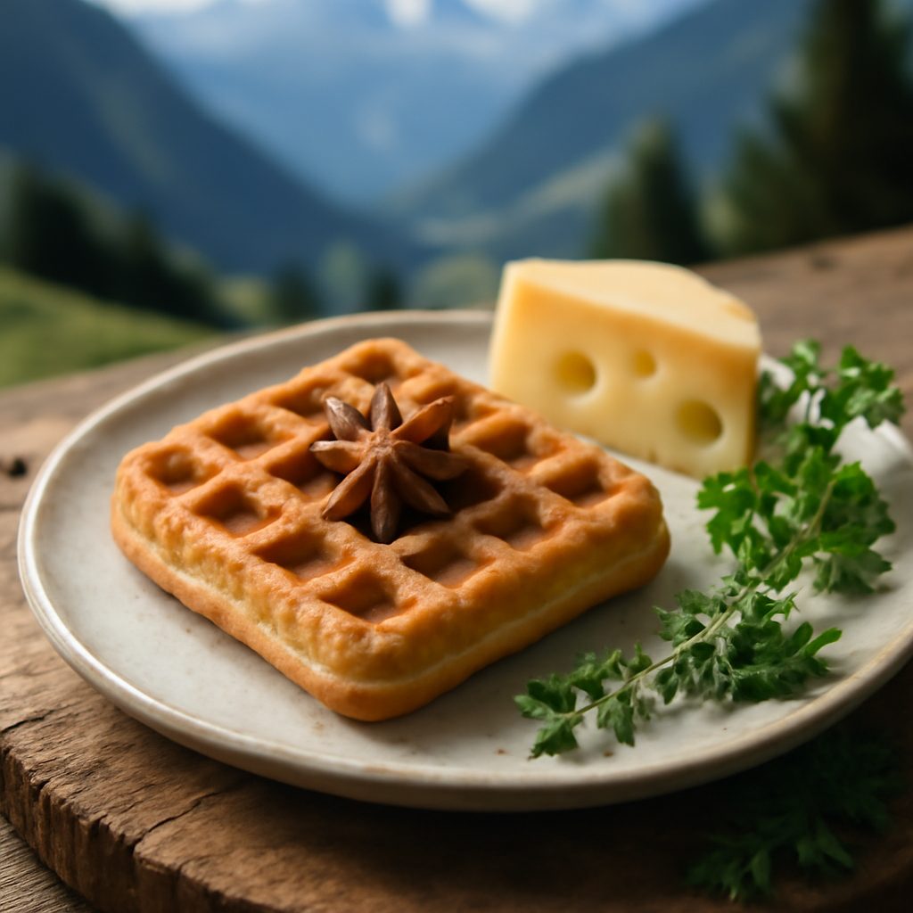 Waffle Cookie Anice Light Svizzero