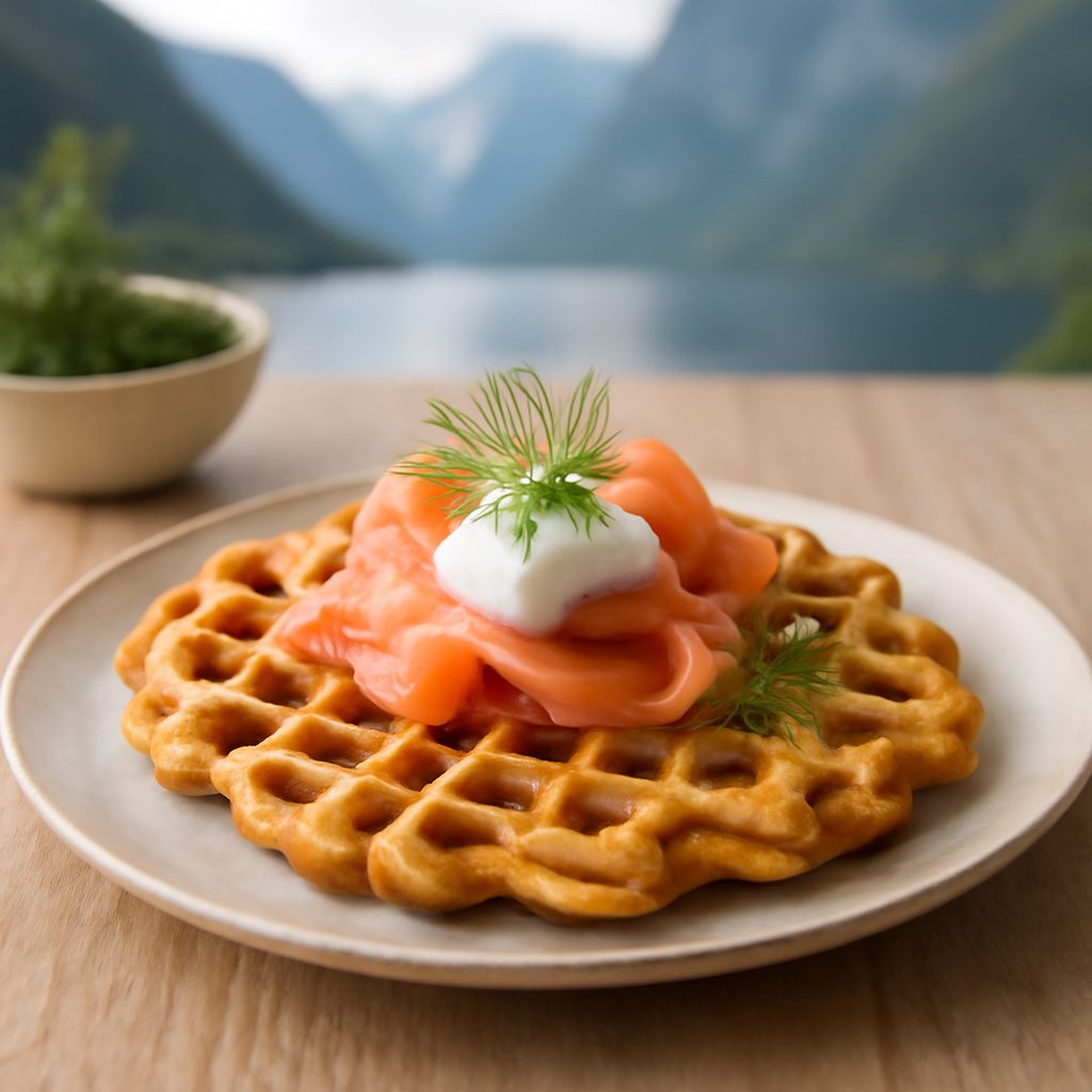 Waffle Scandinavi Light al Cardamomo