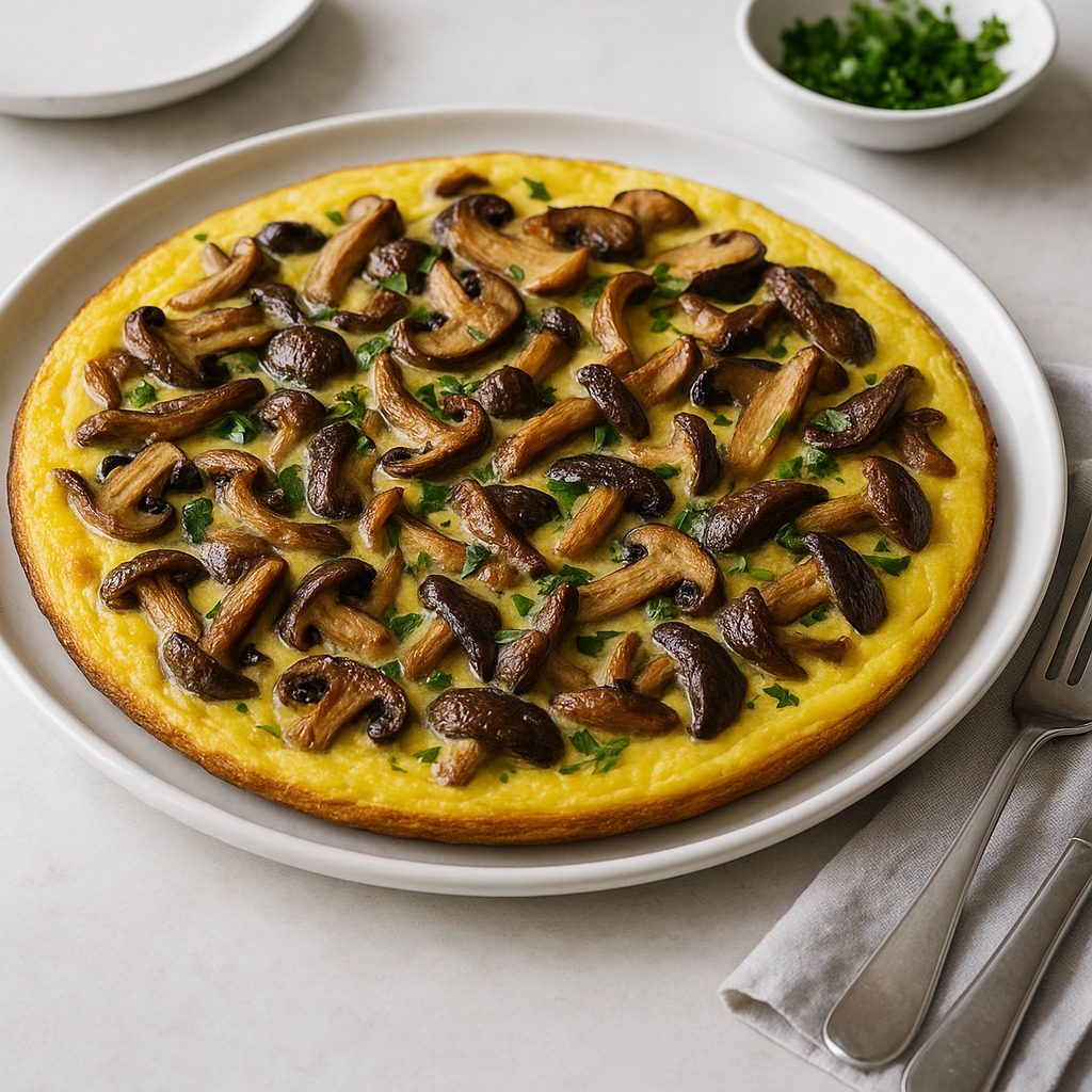 Wild Mushroom Frittata