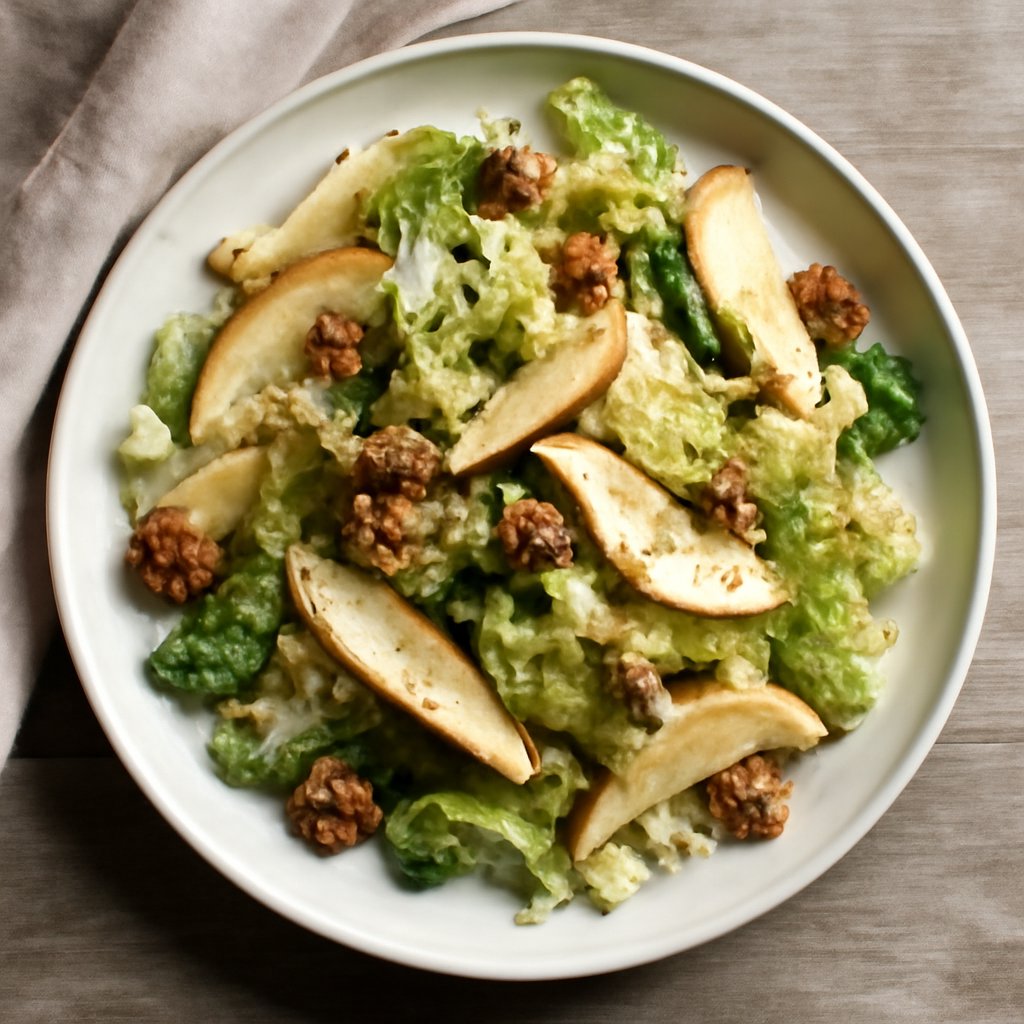 Wirsing-Birnen-Salat
