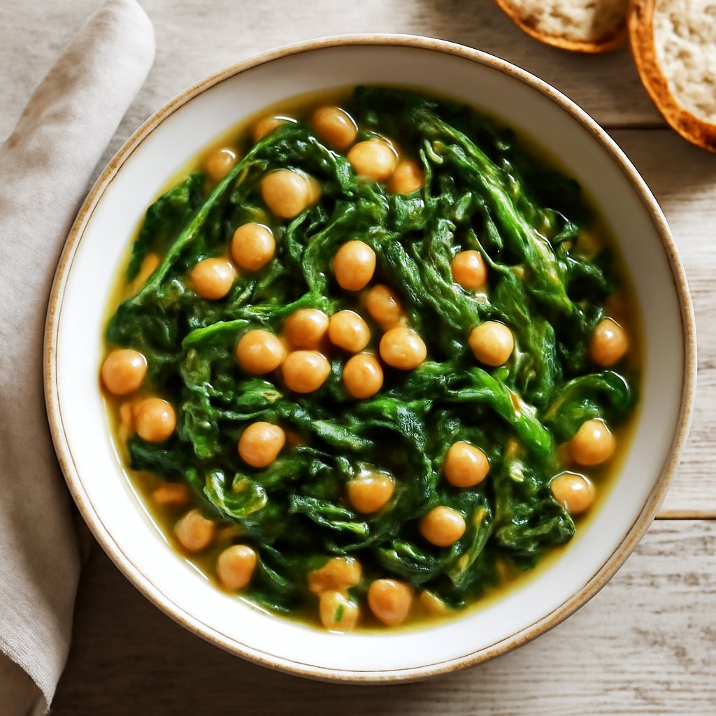 Zuppa di ceci e cicoria