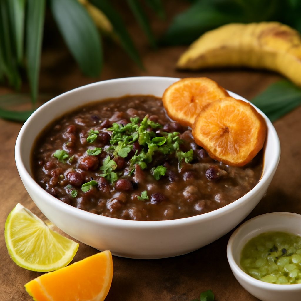Zuppa di Fagioli Neri Cubana Affumicata Light
