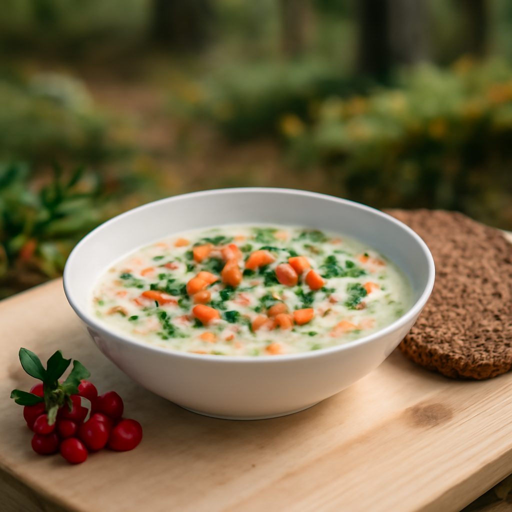 Zuppa estiva finlandese light high-protein