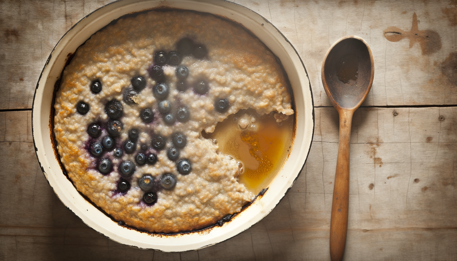 Avena al Forno ai Mirtilli