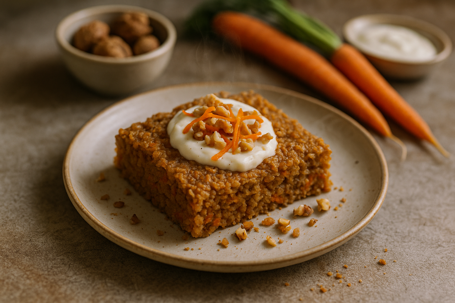 Avena al Forno Tipo Carrot Cake