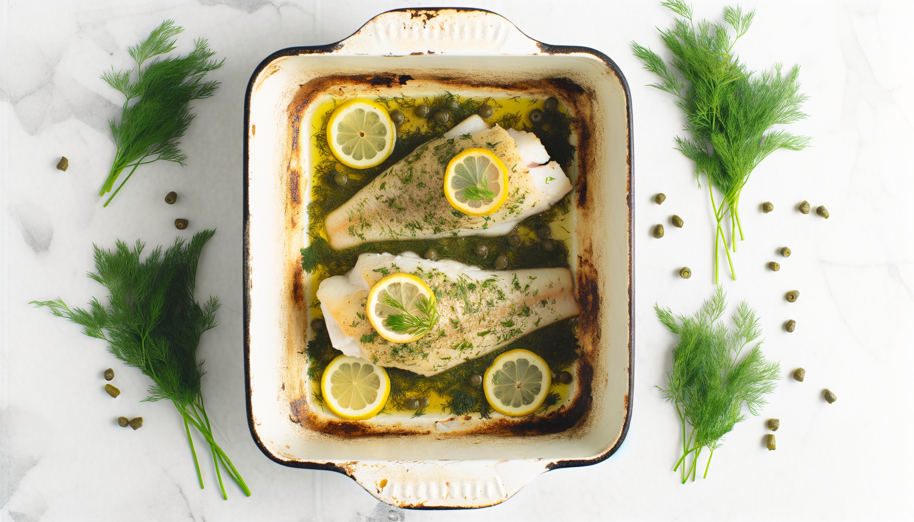 Baccalà al Forno con Limone e Erbe