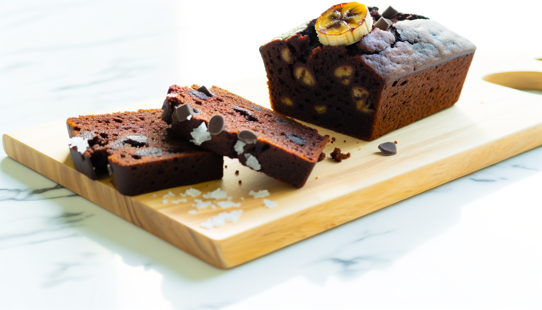 Banana Bread al Cioccolato