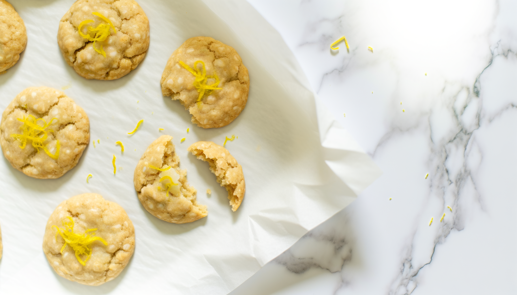 Biscotti Proteici al Limone e Avena