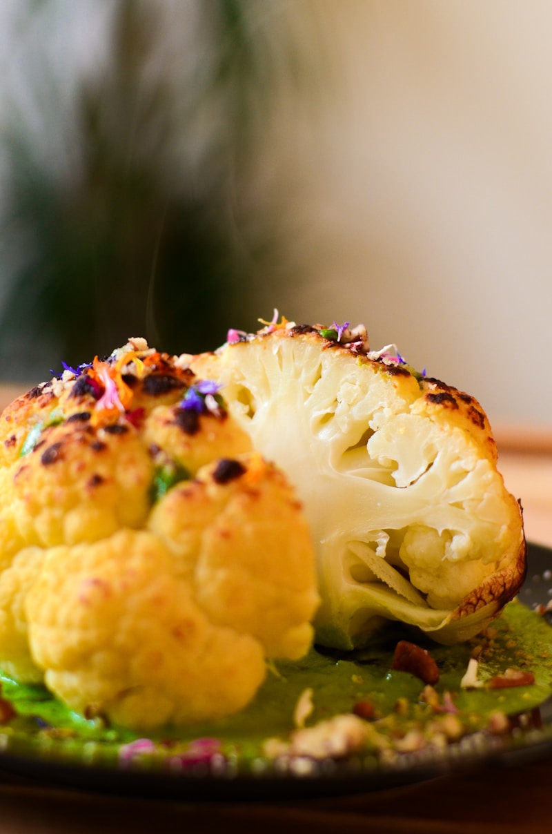 Bistecche di Cavolfiore alla Curcuma