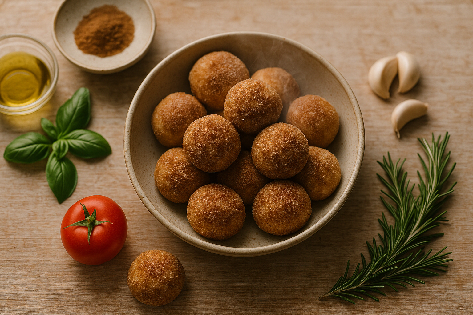 Bocconcini Dolci alla Cannella in Friggitrice ad Aria