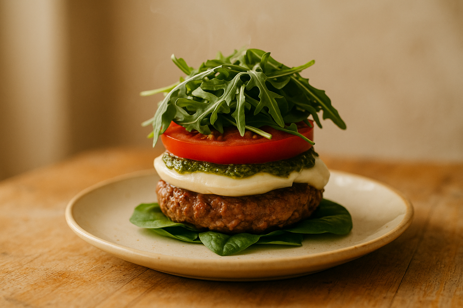 Burger di Manzo Low Carb