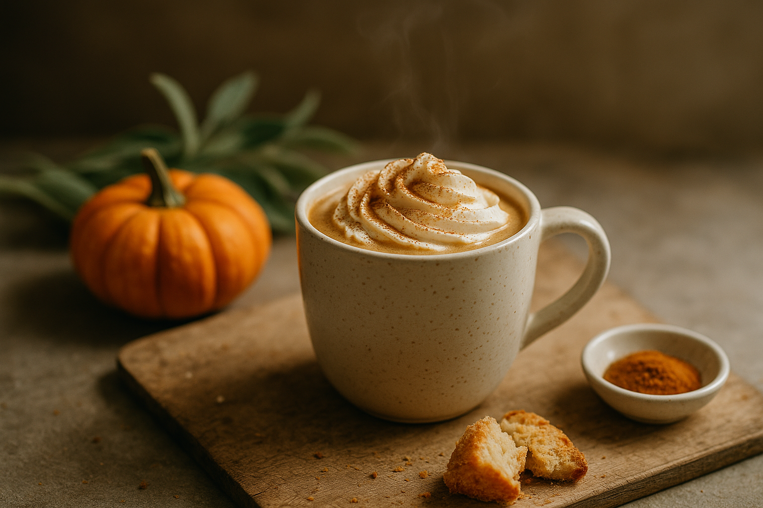 Caffè Cremoso Speziato alla Zucca