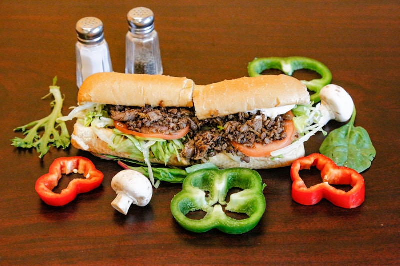 Cheesesteak di Funghi Vegano