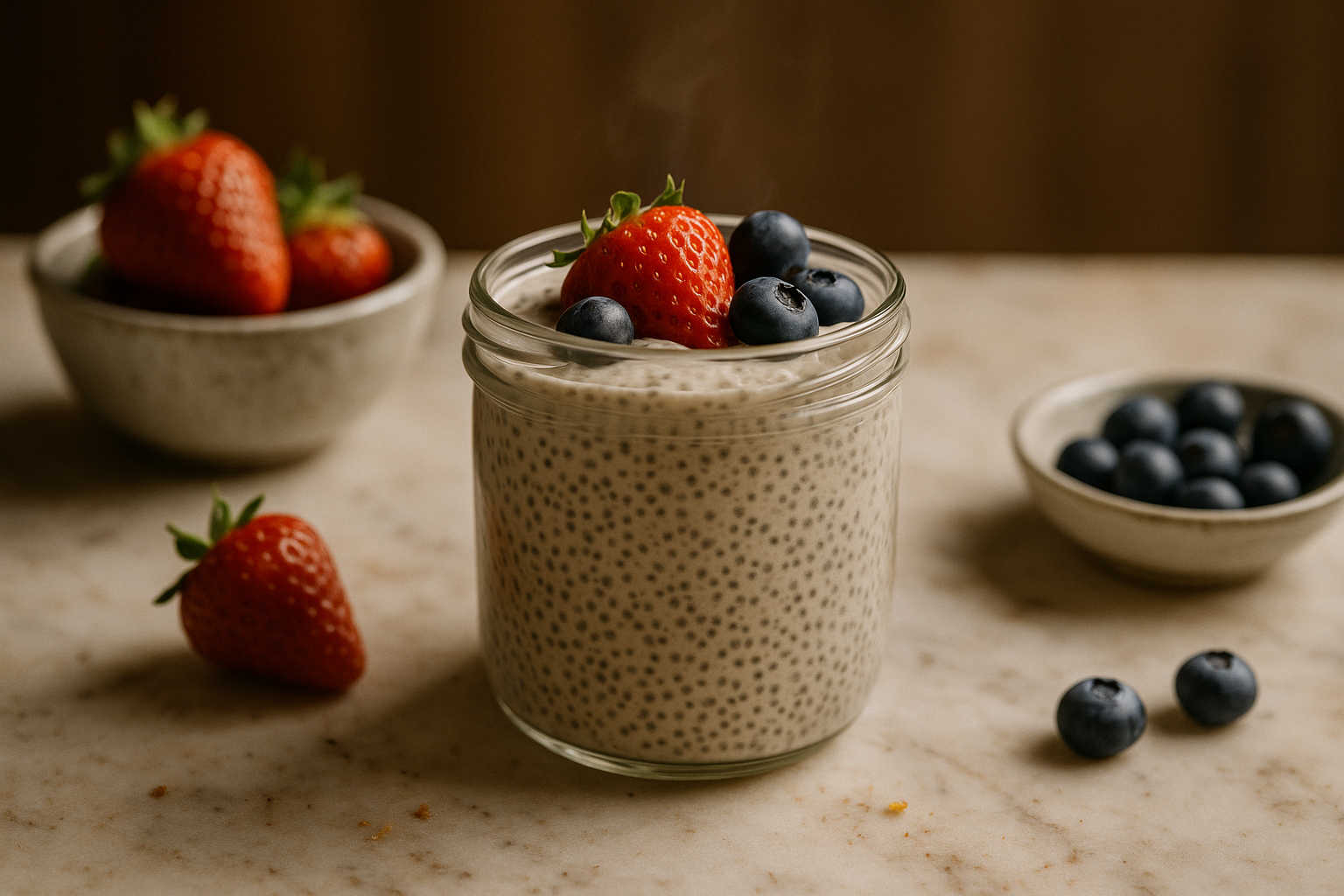 Chia Pudding alla Vaniglia