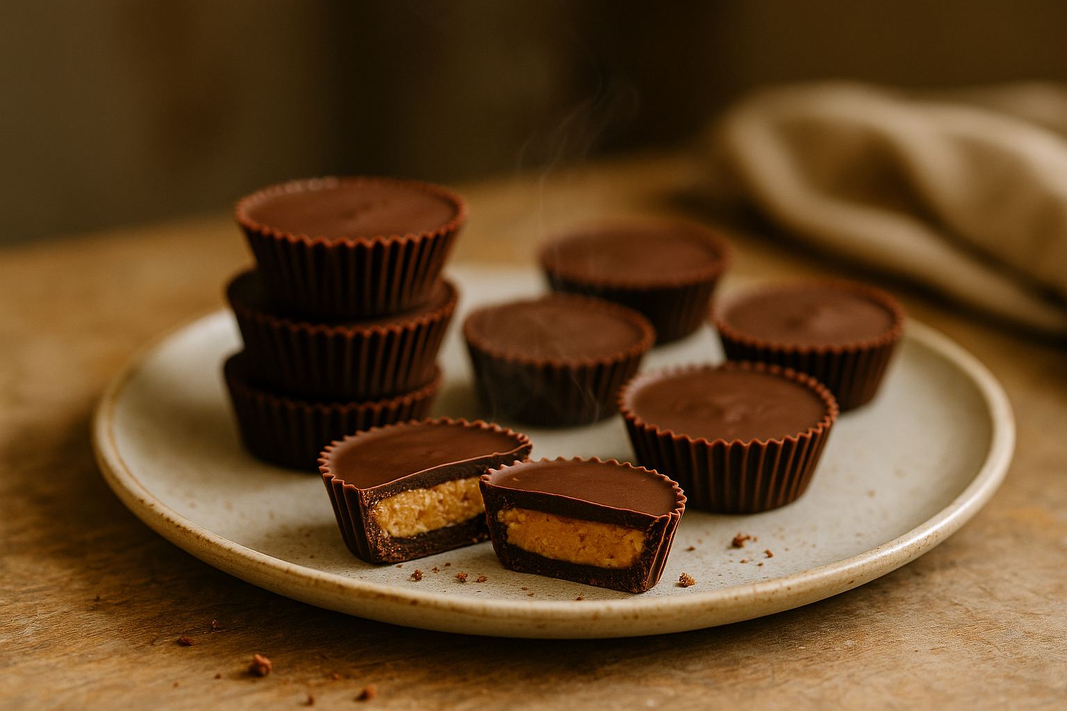 Cioccolatini al Burro d'Arachidi