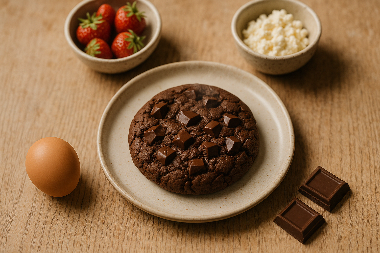 Cookie Doppio Cioccolato Proteico
