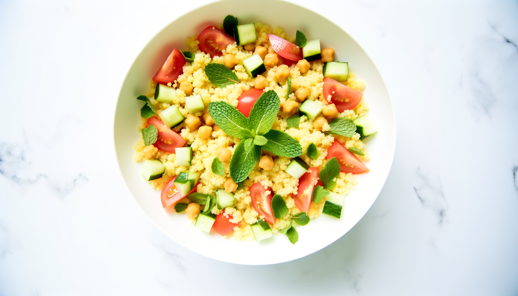 Cous Cous Estivo con Verdure e Menta
