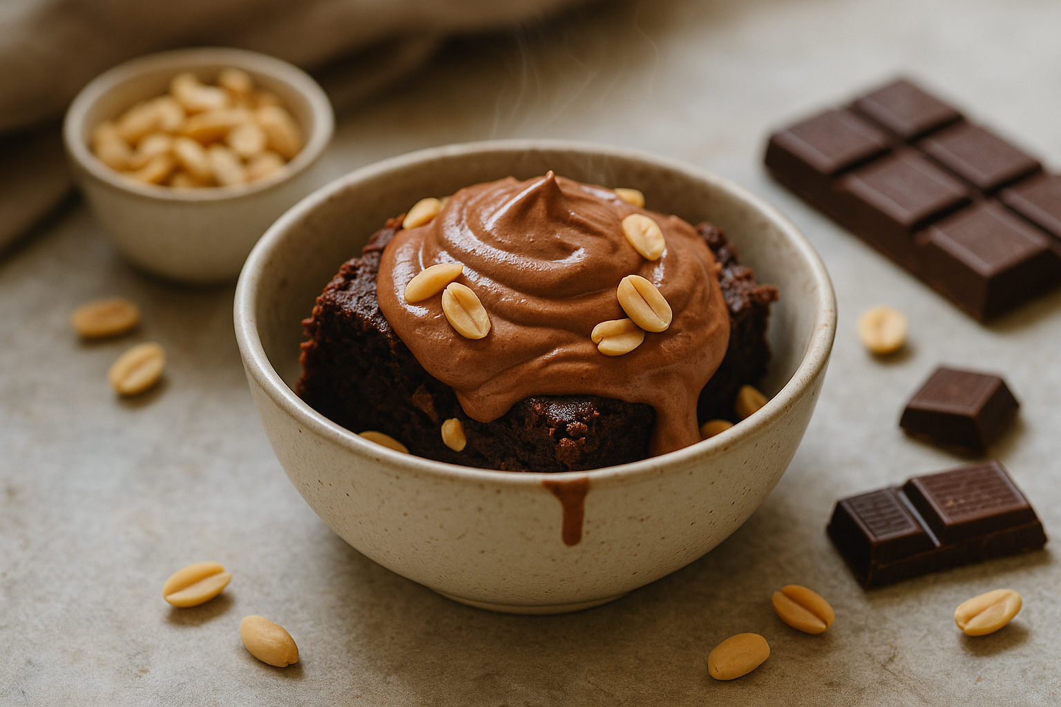 Crema Brownie al Cioccolato e Arachidi