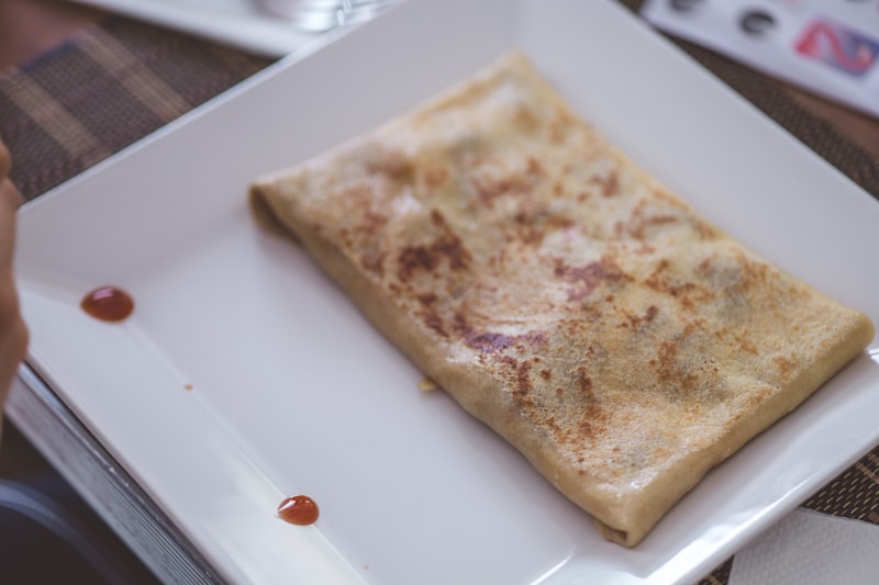 Crepes Salate al Prosciutto, Formaggio e Funghi