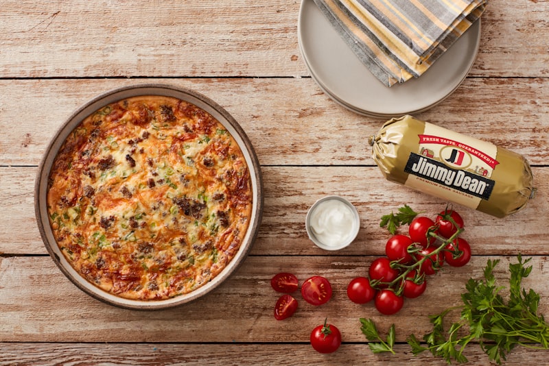 Frittata di Salsiccia e Cime di Rapa