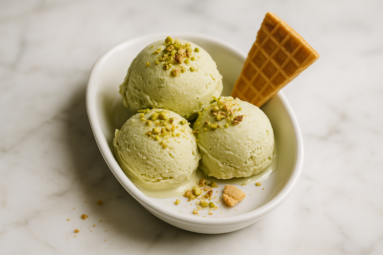 Gelato al Pistacchio Siciliano
