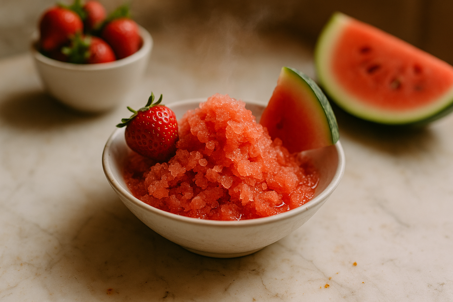 Granita Fragola e Anguria