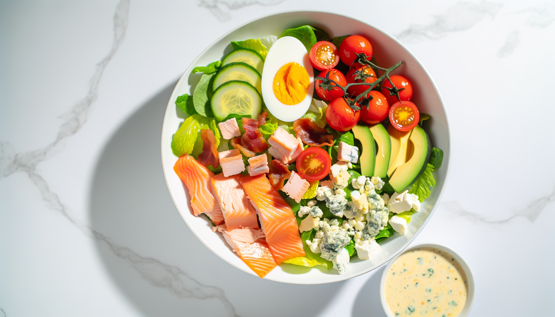 Insalata Cobb con Salmone