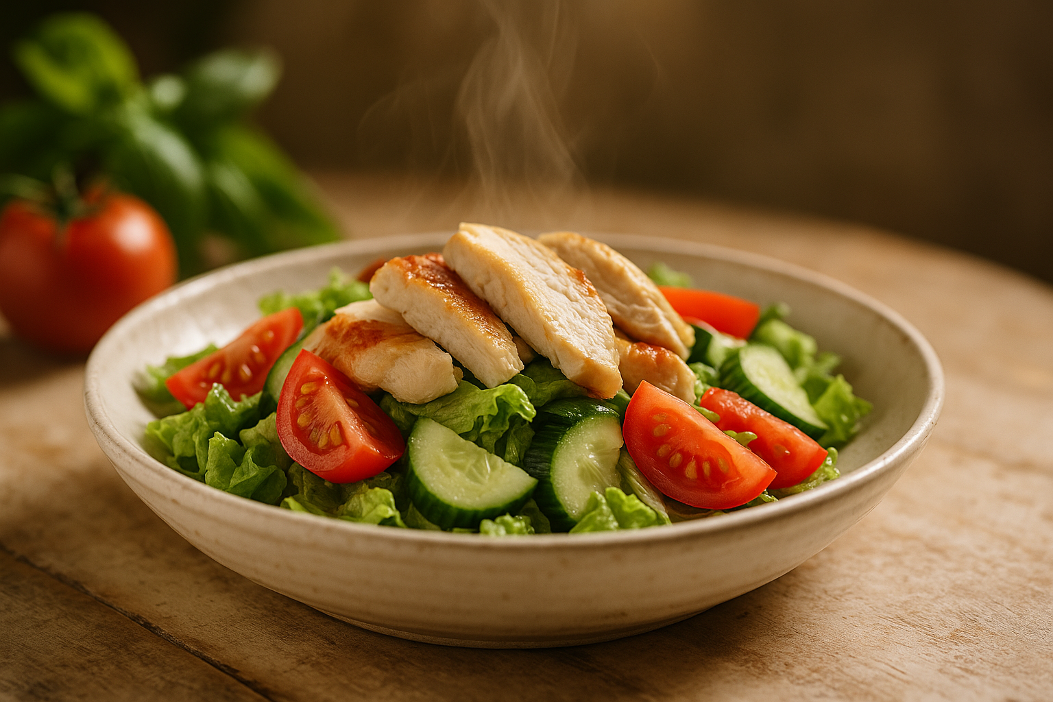 Insalata di Pollo Leggera