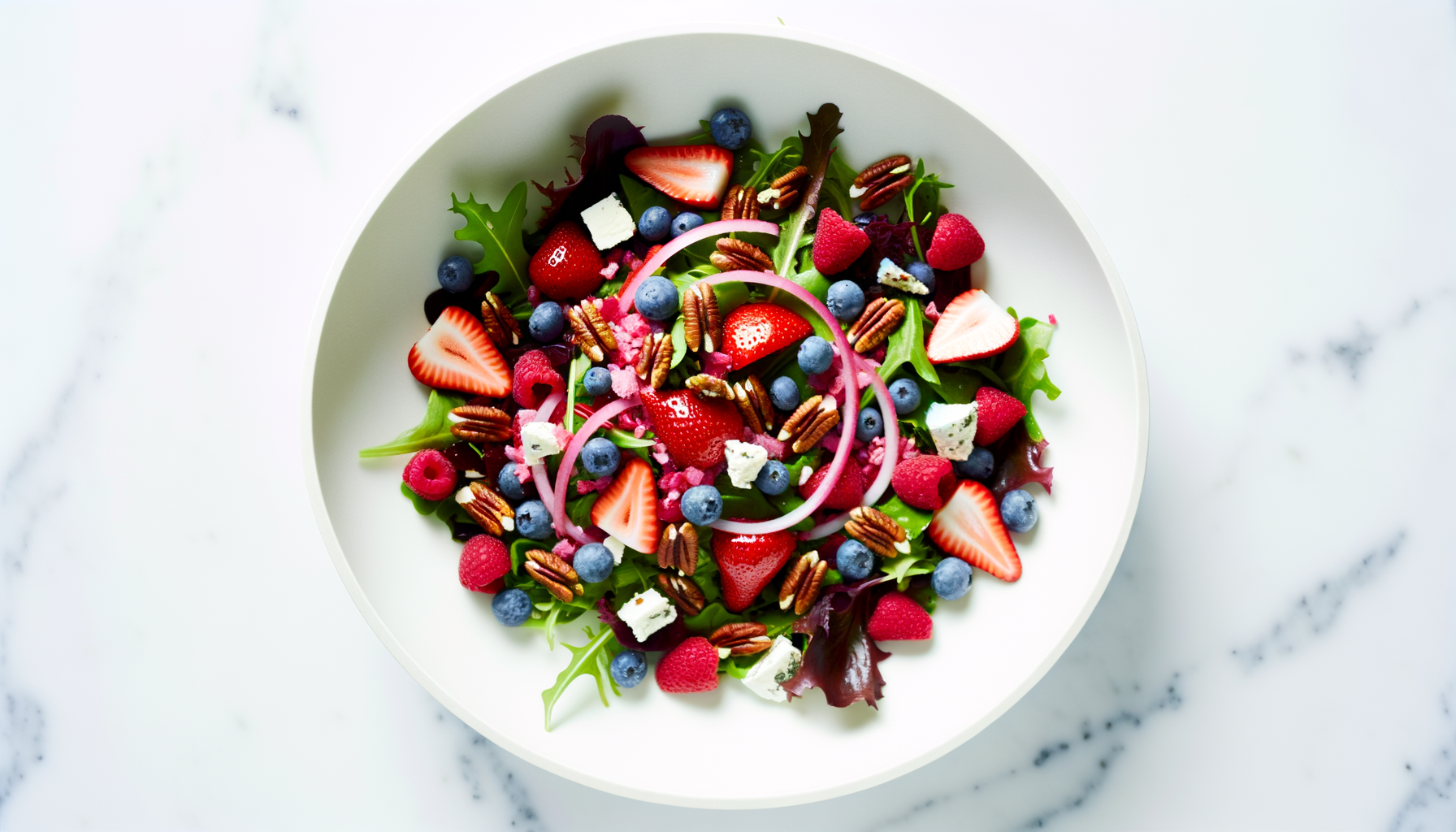Insalata Estiva ai Frutti di Bosco