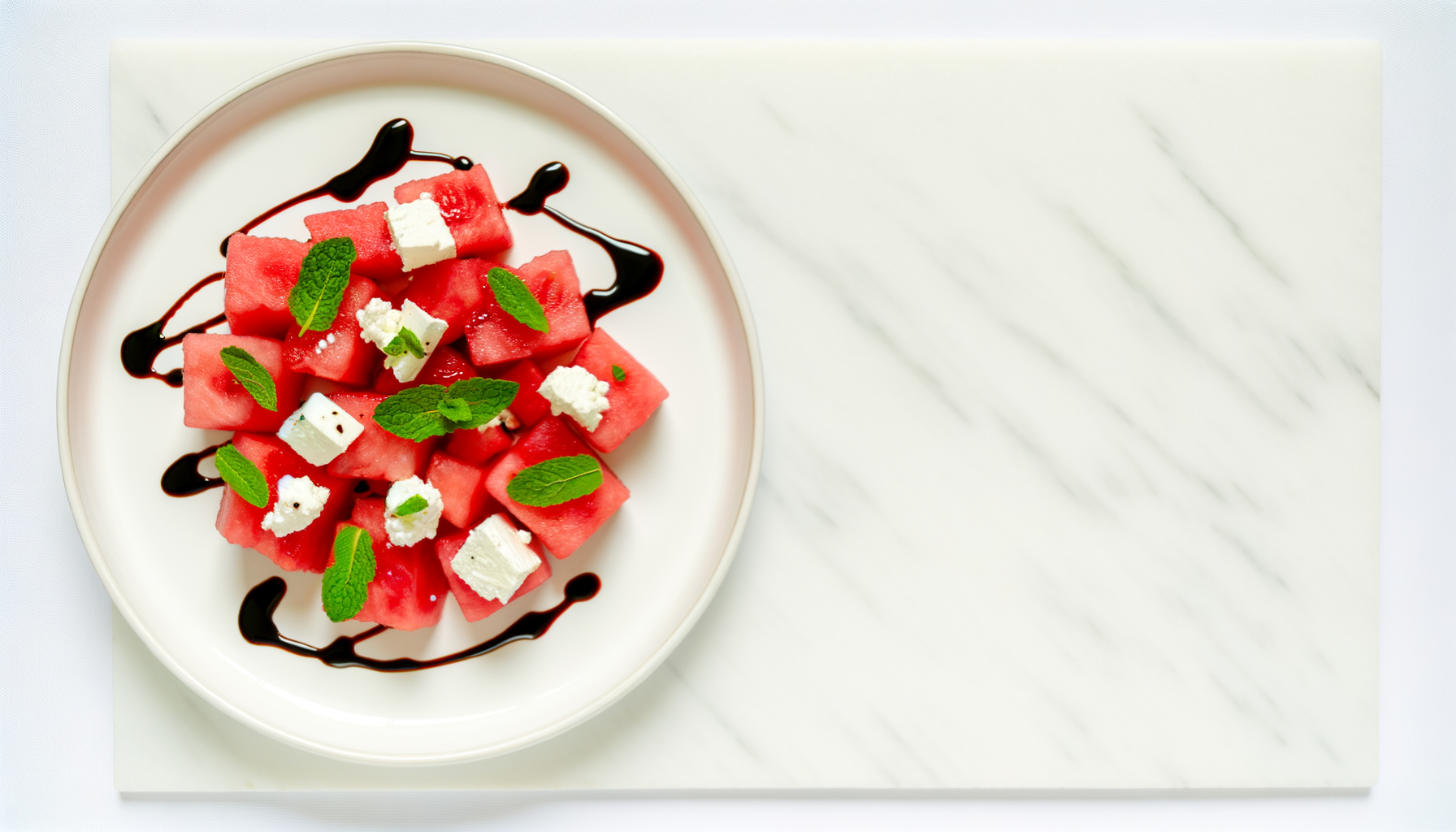 Insalata Estiva di Anguria e Feta