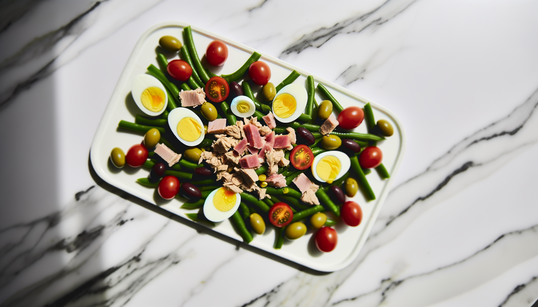 Insalata Nizzarda con Tonno e Fagioli