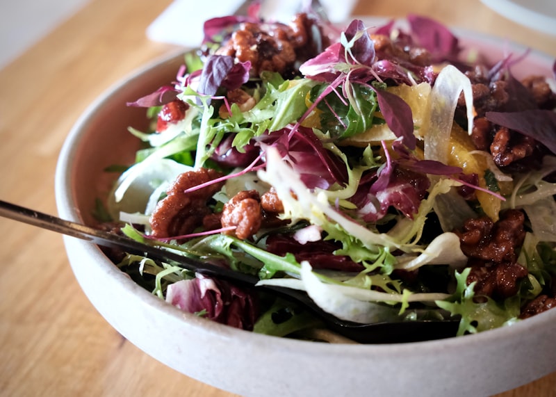 Insalata di Riso Rosso con Pecan e Finocchio