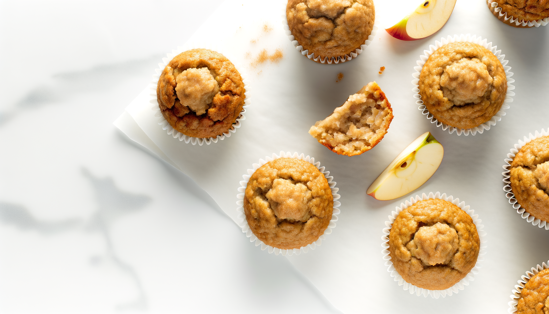 Muffin all'Avena e Mela