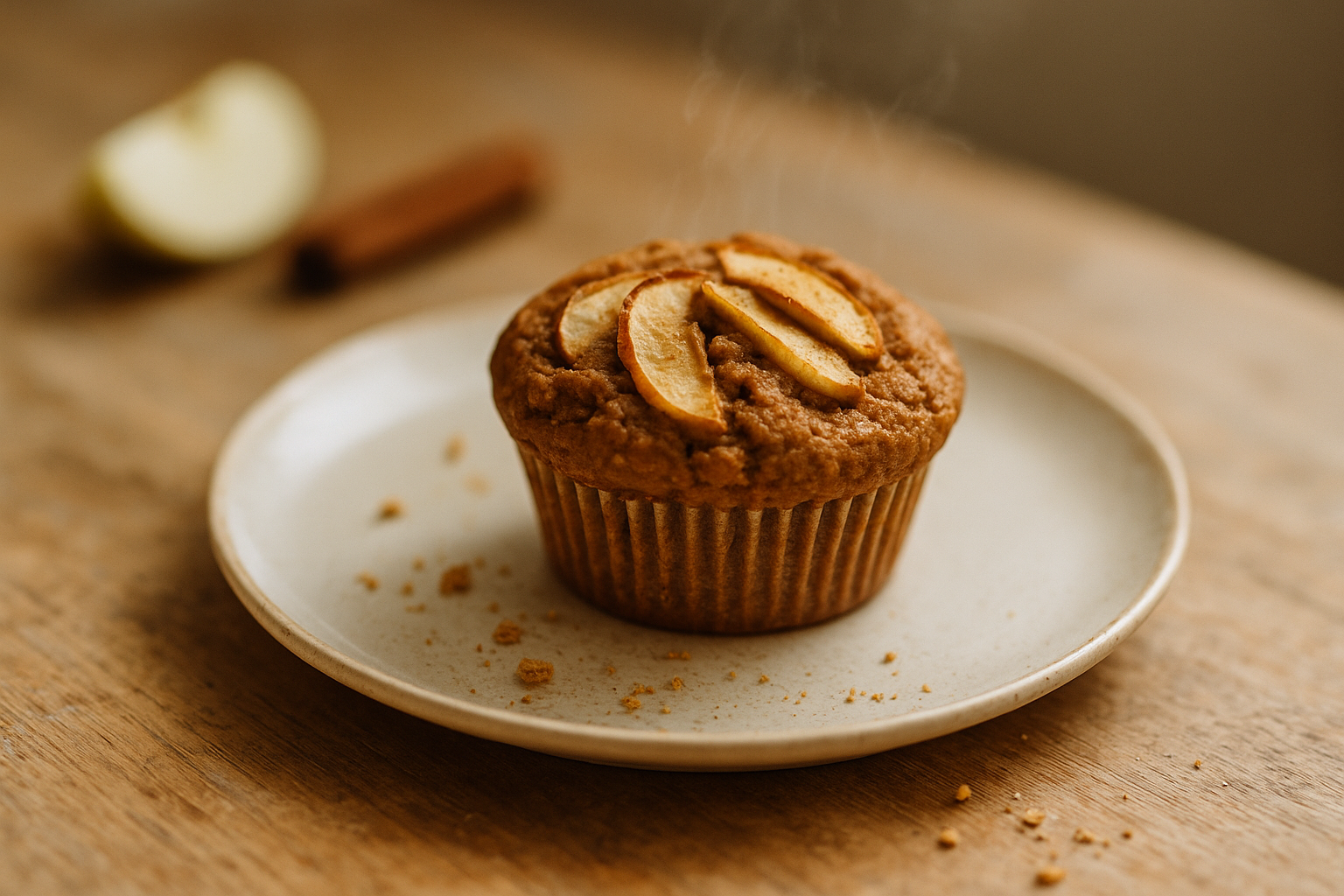 Muffin Proteici Mela e Cannella