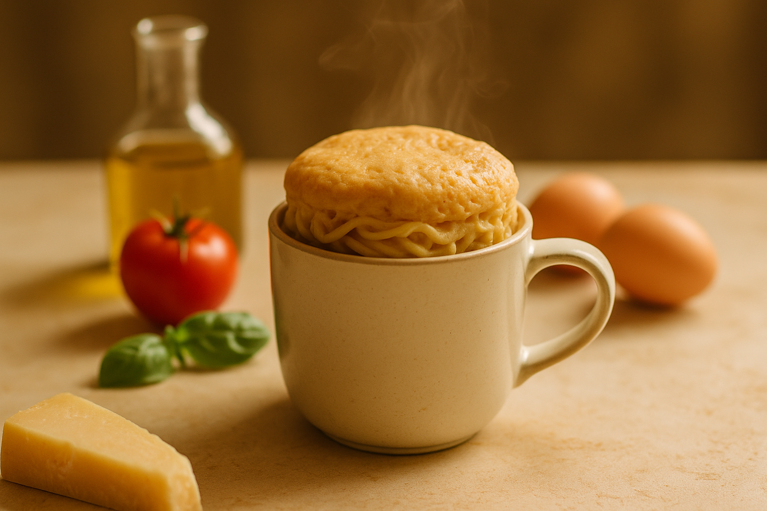 Mug Cake Pasta di Biscotto