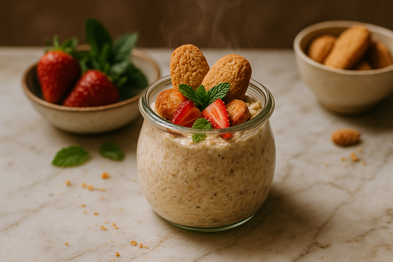 Overnight Oats Tipo Pasta di Biscotto