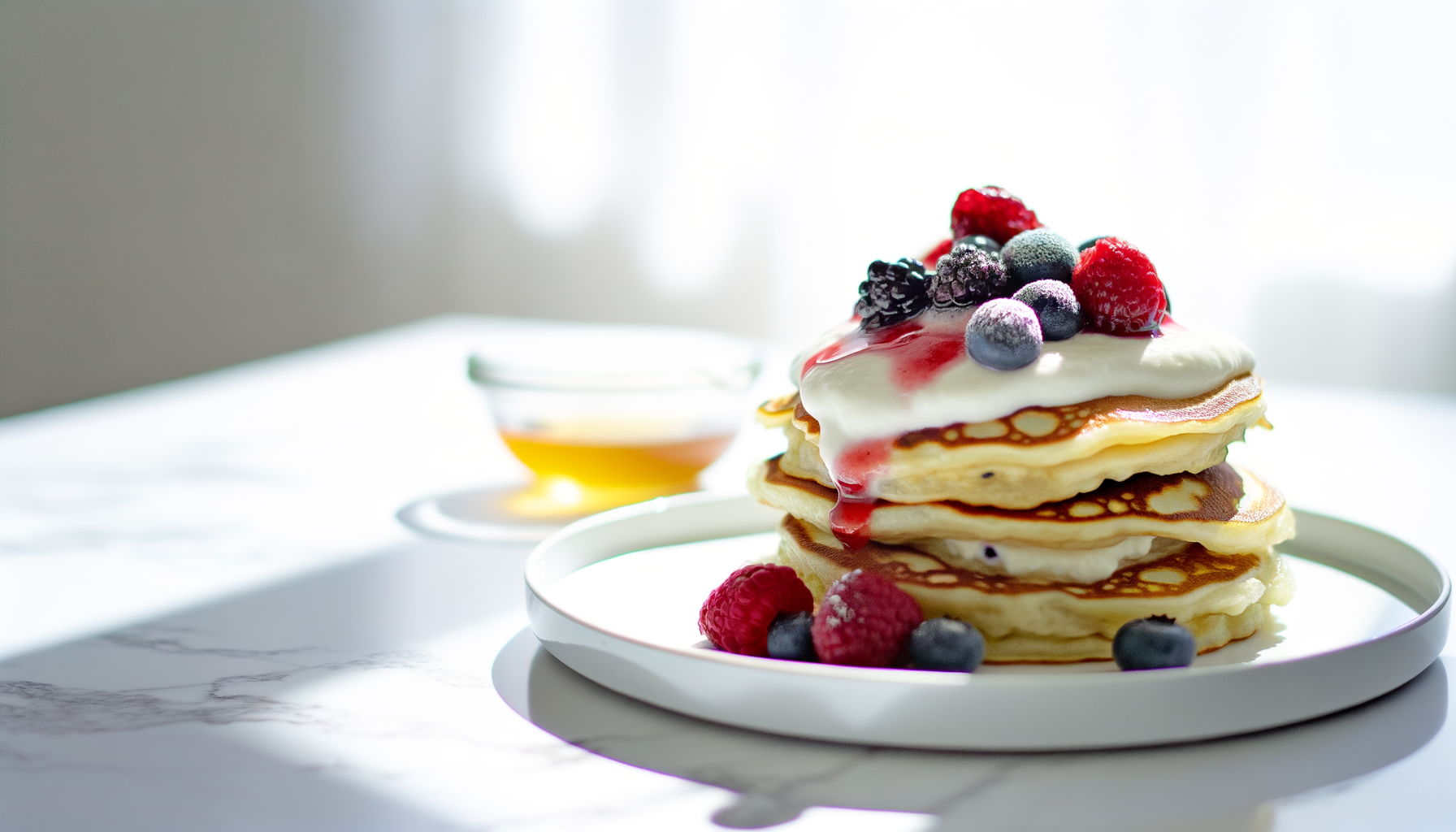 Pancakes allo Yogurt Greco
