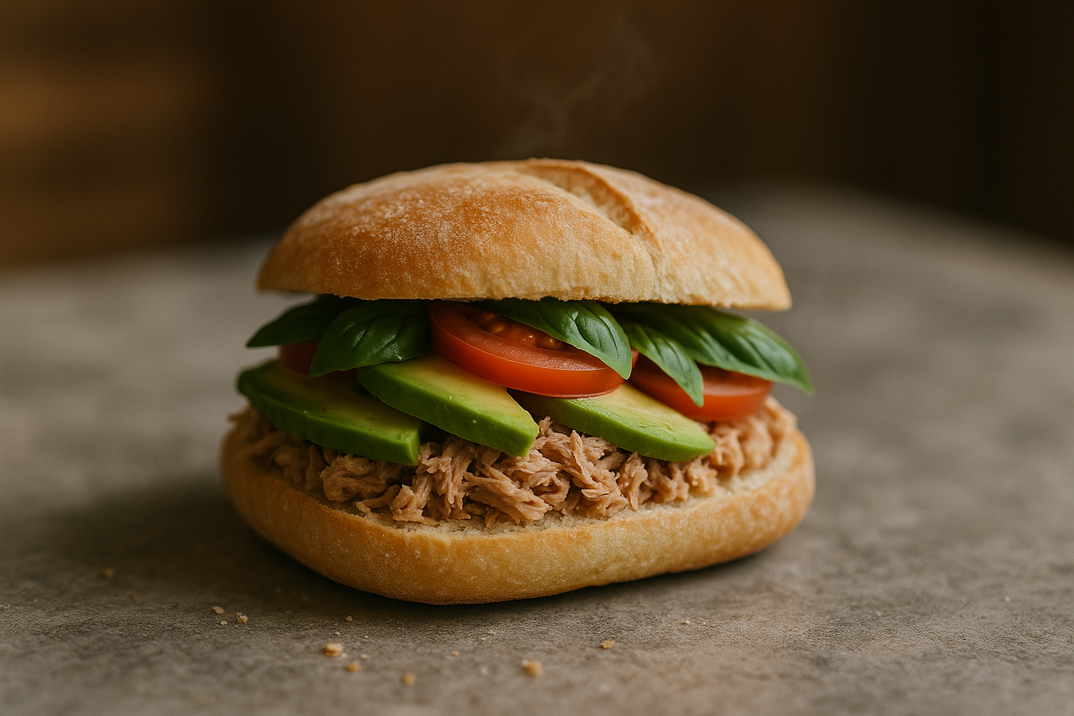 Panino al Tonno e Avocado
