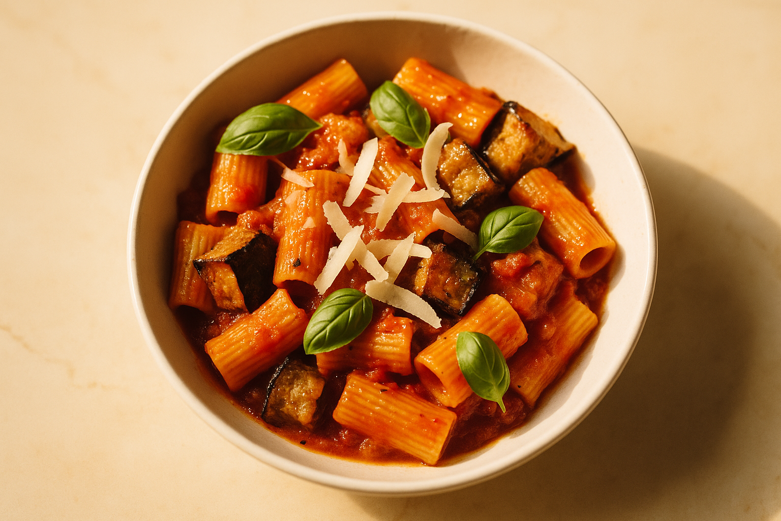 Pasta alla Norma Siciliana