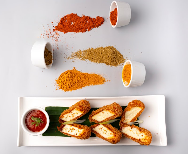 Peperoni Ripieni di Paneer e Spezie Indiane