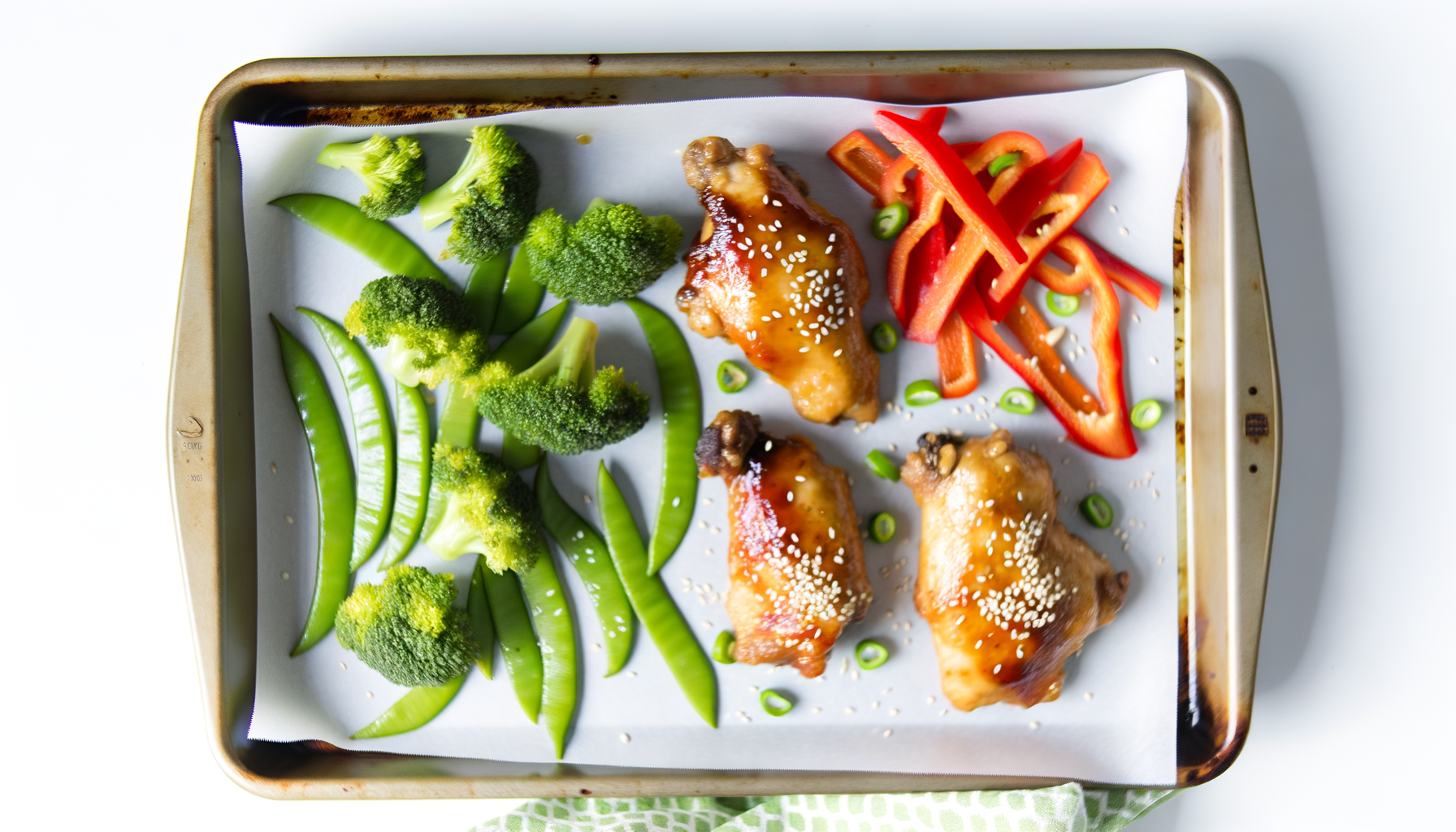Pollo Asiatico in Teglia