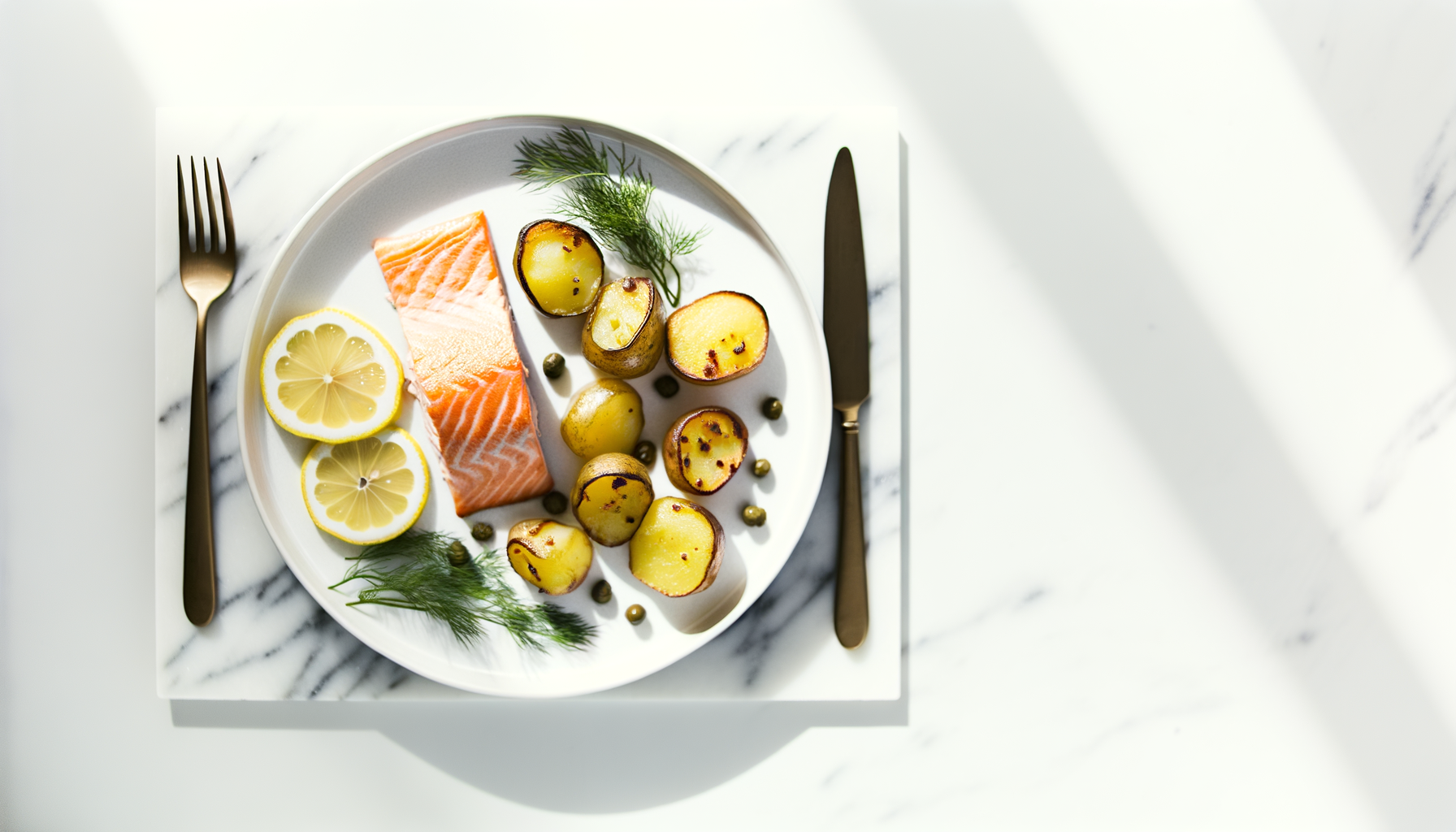 Salmone al Forno con Patate Novelle