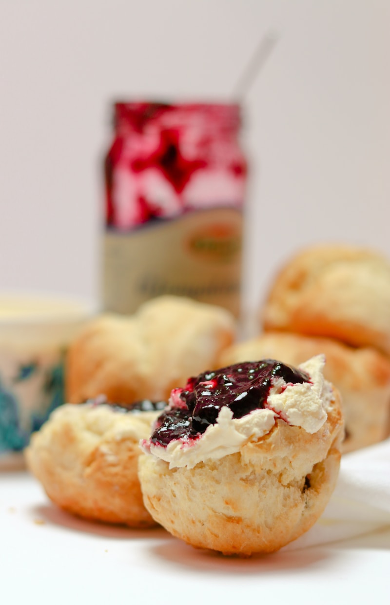 Scones Integrali ai Frutti di Bosco