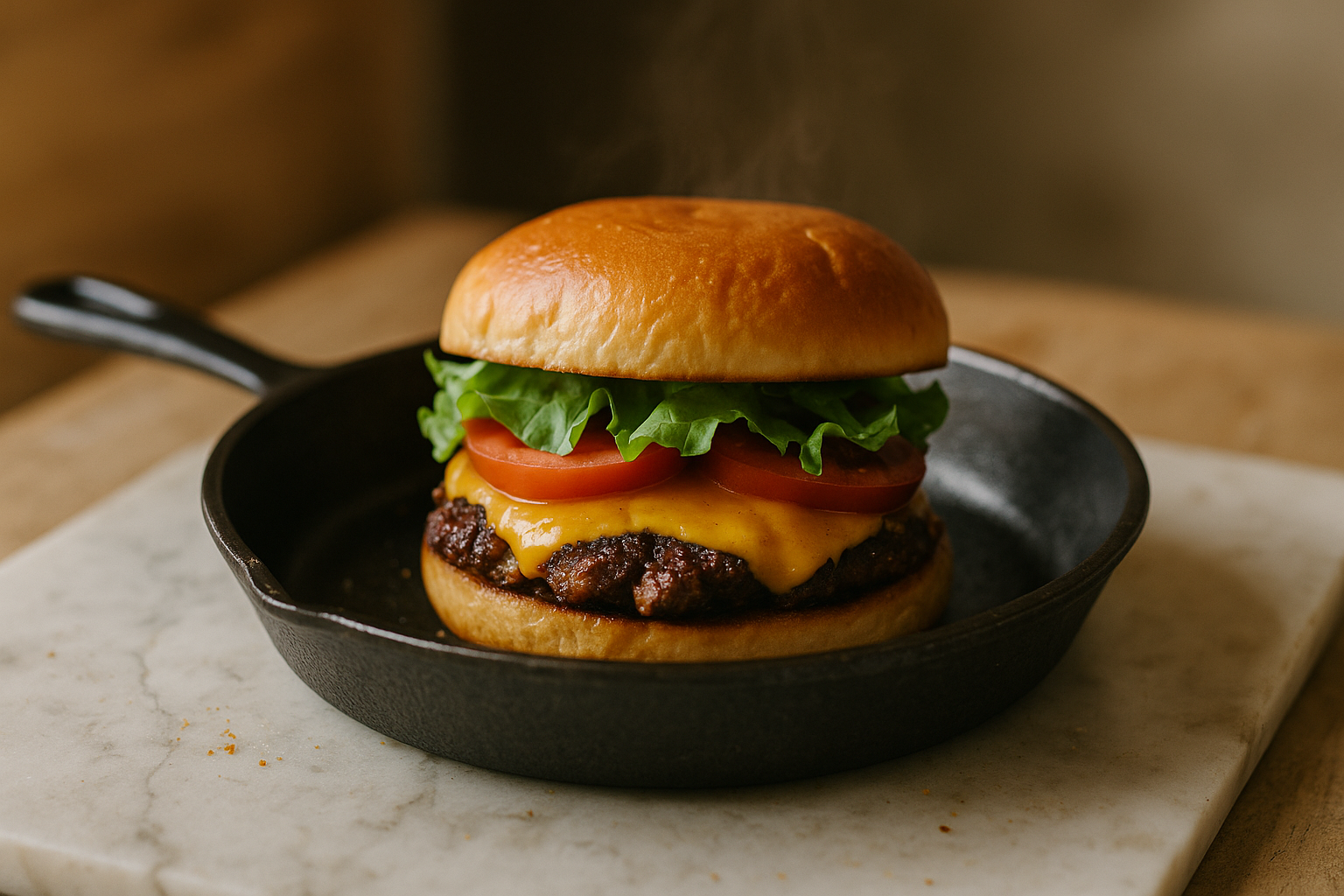 Smash Burger in Padella Unica