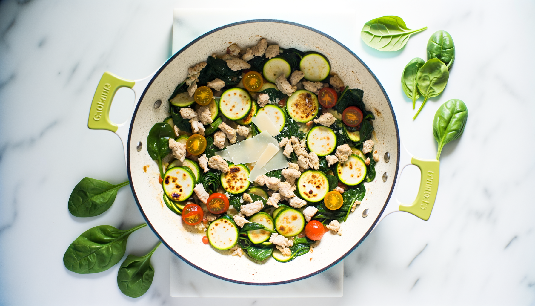 Tacchino Macinato in Padella con Verdure