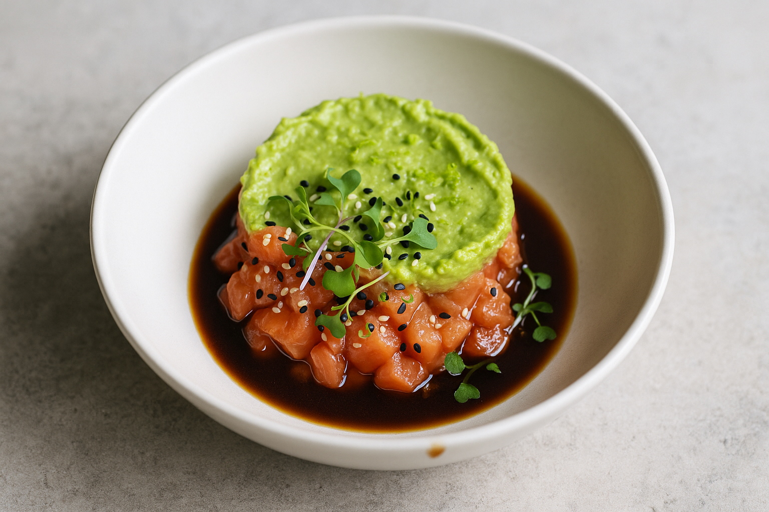 Tartare di Salmone con Avocado e Lime