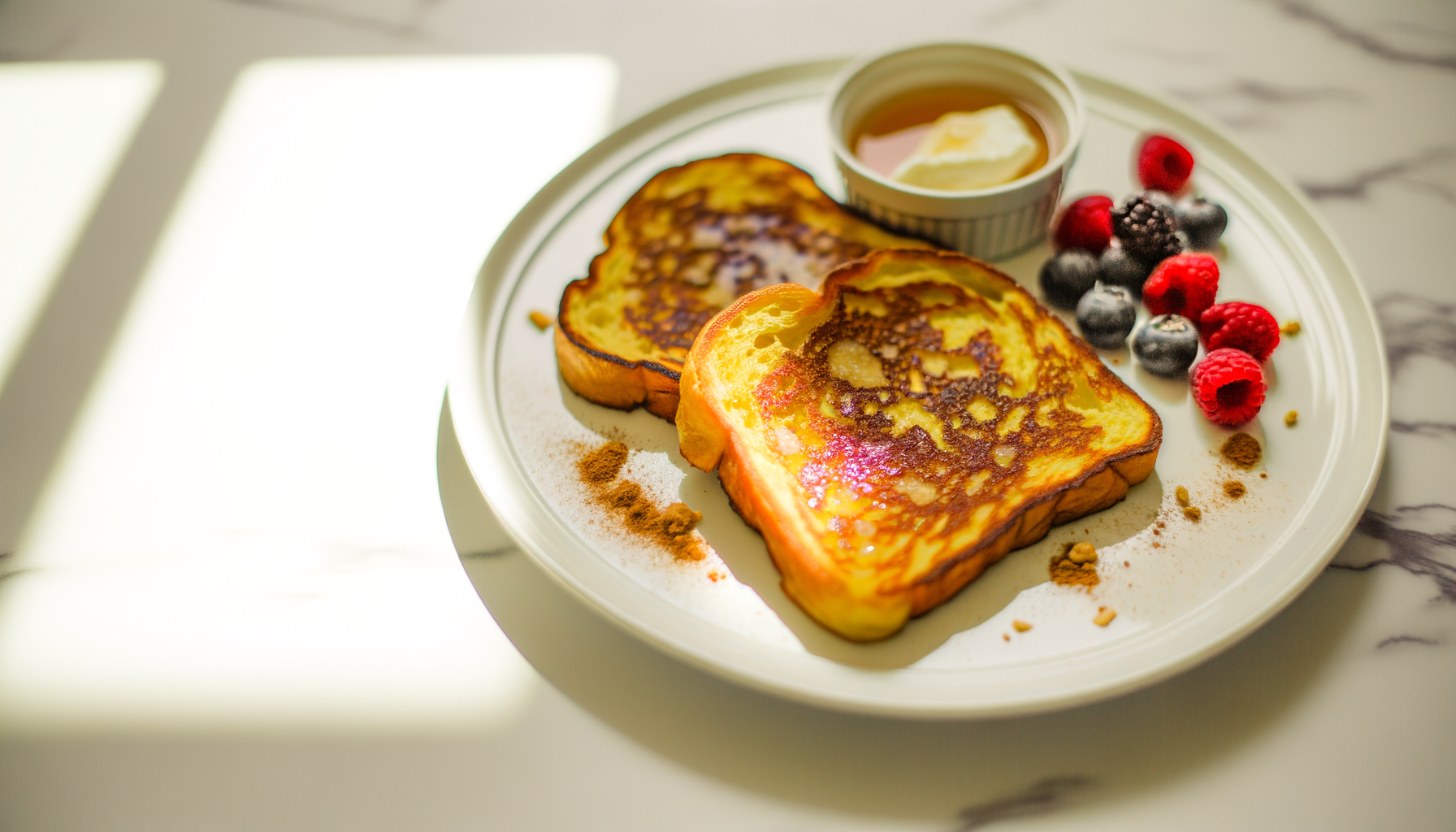 Toast Francese Proteico alla Cannella